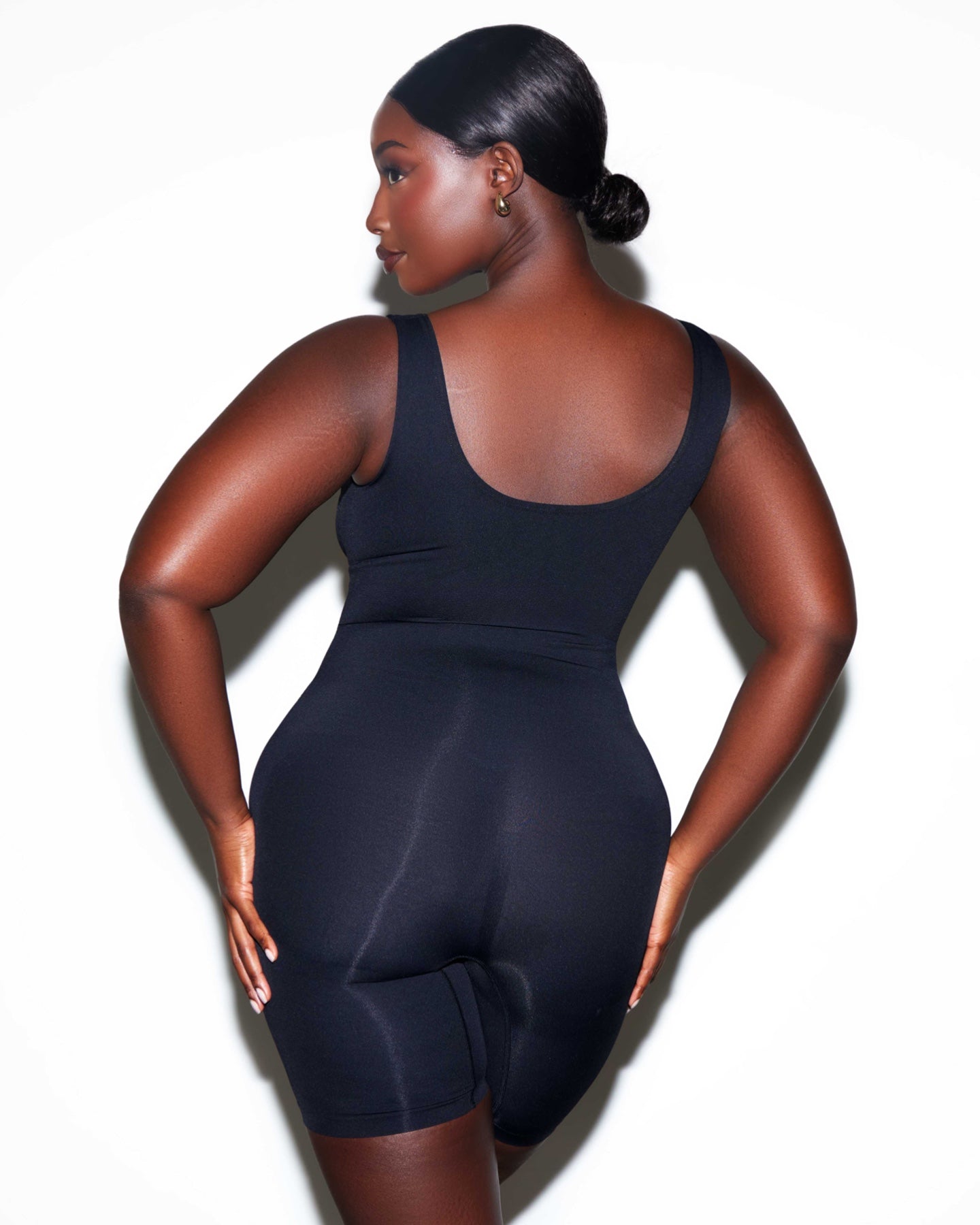 Wide Strap Tummy Control Bodysuit